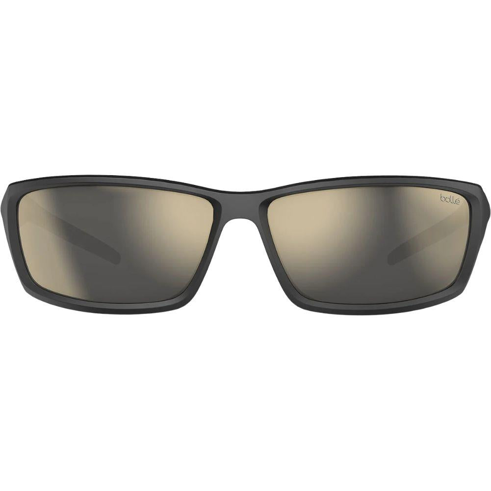 Bollé Cerber Sunglasses - Medium/Large (Black Matte/TNS Gold) Front