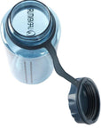 Lifeventure Tritan Flask 1 Litre Water Bottle (Navy) open