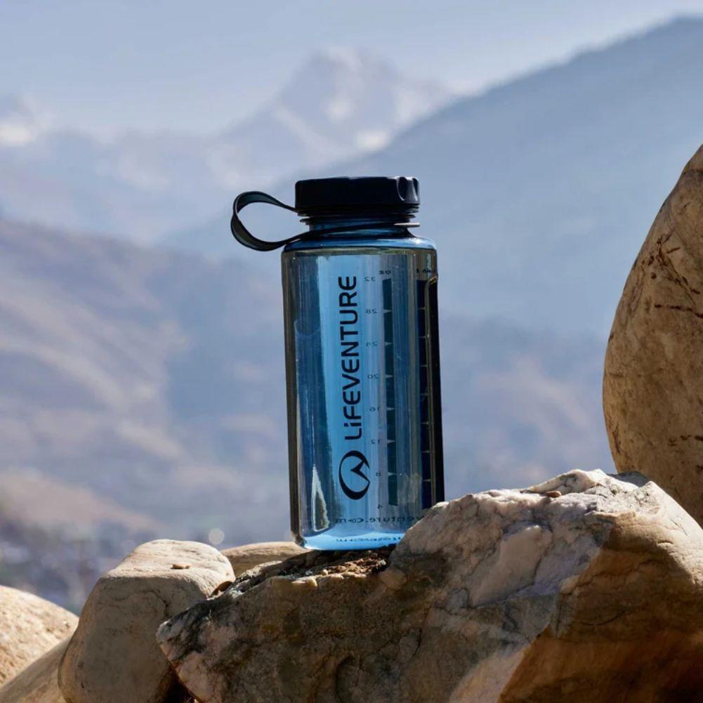 Lifeventure Tritan Flask 1 Litre Water Bottle (Navy) water
