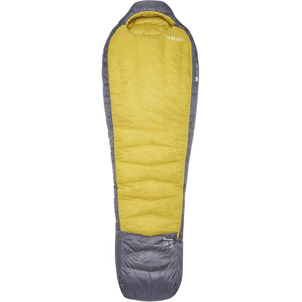 Rab Neutrino Down Sleeping Bag (-18°C) - Long - Left Zip (Graphene/Dark Pollen)