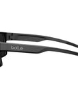 Bollé Temper Sunglasses (Black Matte/Volt+Gun Polarised) Front Side