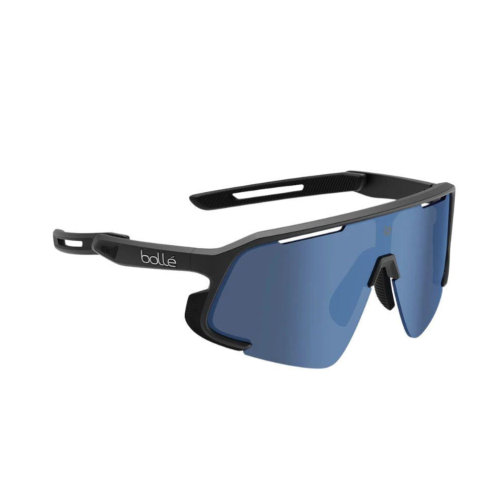 Bollé Windchaser Sunglasses - Medium (Black Matte/Volt+Offshore Polarised) Side