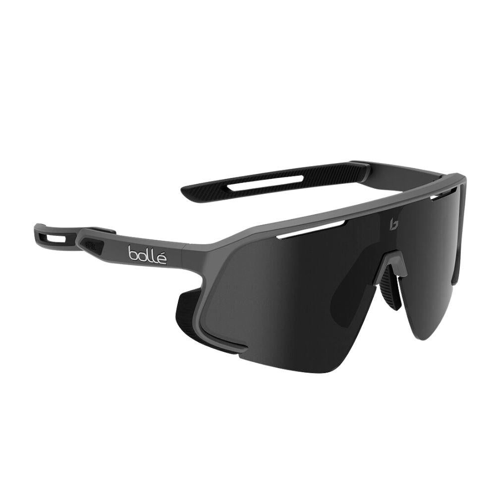 Bollé Windchaser Sunglasses - Medium (Grey Matte/TNS Gun Polarised) Side