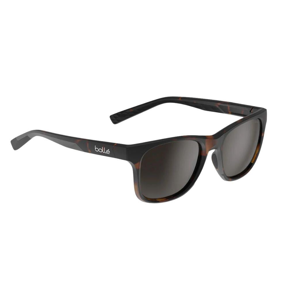 Bollé Esteem Sunglasses - Medium (Dark Tortoise Matte/Brown Polarised) Side