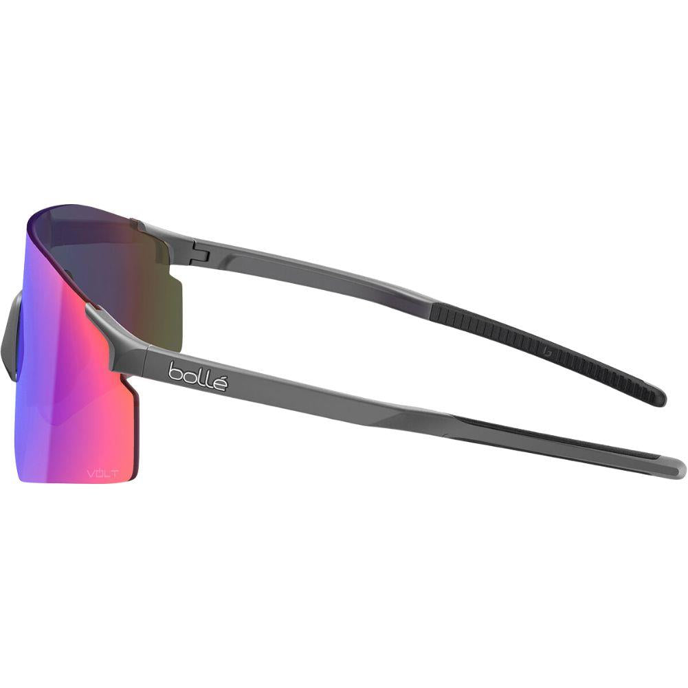 Bollé C-Icarus Sunglasses - Medium (Titanium Matte/Volt Ultraviolet) Side