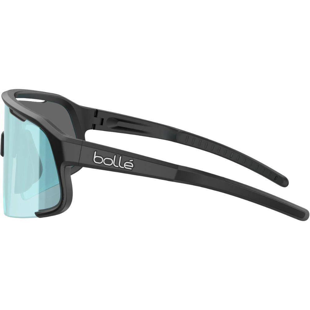 Bollé Speedchaser Sunglasses - Medium (Black Matte/TNS Ice) Side