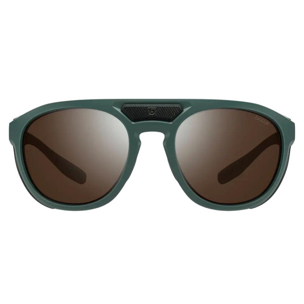 Bollé Adventurer Sunglasses - Medium (Forest Black Matte/Solace4  Brown Gun) Side