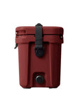 Yeti Roadie 15 Cool Box (Stag Red) Side Full