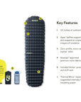 Nemo Equipment Tensor Extreme Conditions Ultralight Insulated Sleeping Pad (Regular Mummy) Key Features