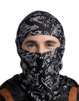 Buff ThermoNet Balaclava (Tivat Black) Front