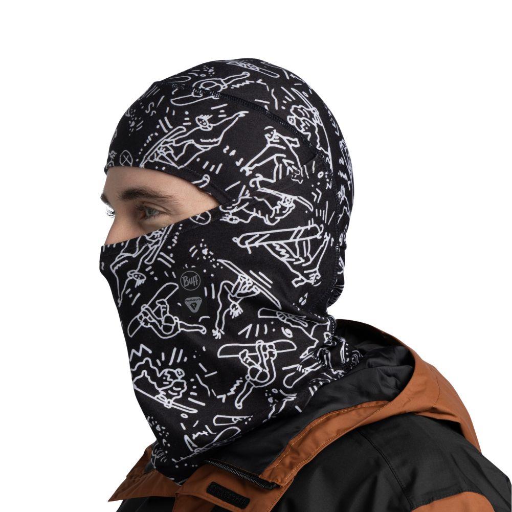 Buff ThermoNet Balaclava (Tivat Black) Side