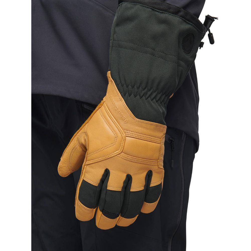 Black Diamond Men's Guide Gloves - 2025 (Beeswax) hand