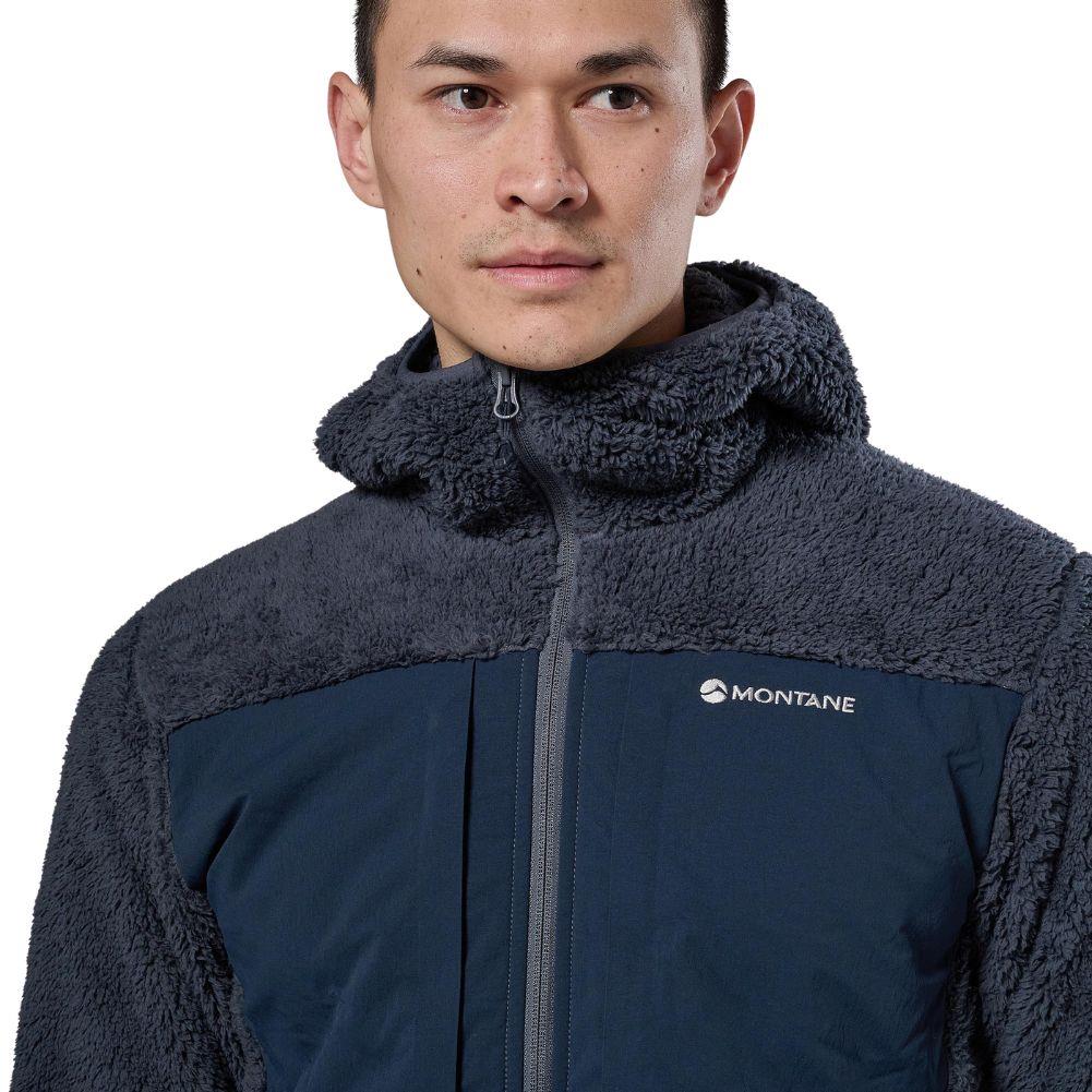 Montane Men's Caldus XT 2.0 Hooded Fleece Jacket (Dark Sky) Top