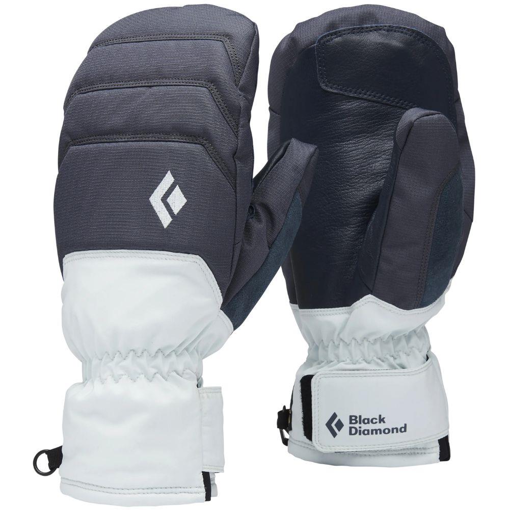 Black Diamond Women's Mission Mx Mitts (Charcoal/Belay Blue)