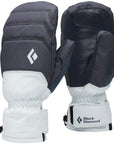 Black Diamond Women's Mission Mx Mitts (Charcoal/Belay Blue)