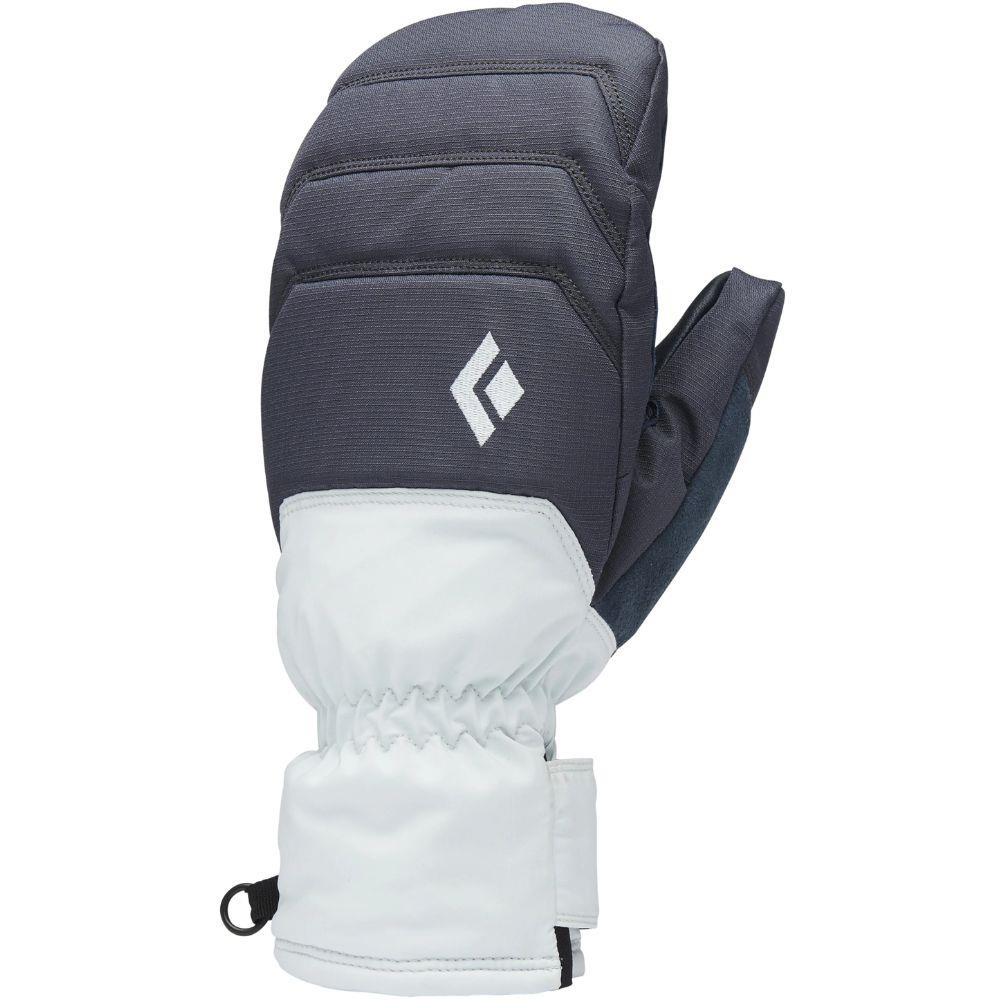 Black Diamond Women's Mission Mx Mitts (Charcoal/Belay Blue) single