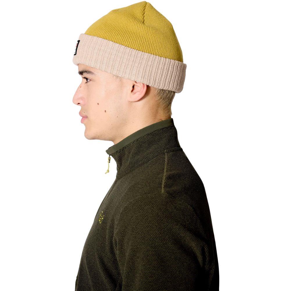 Rab Essential Beanie (Dark Pollen/Pebble) side