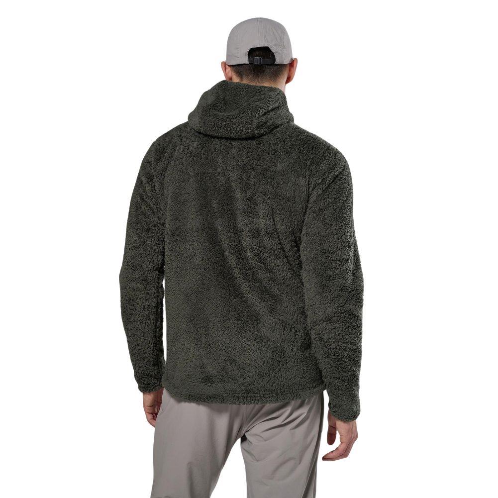 Montane Men's Caldus XT 2.0 Hooded Fleece Jacket (Moss Green) Back