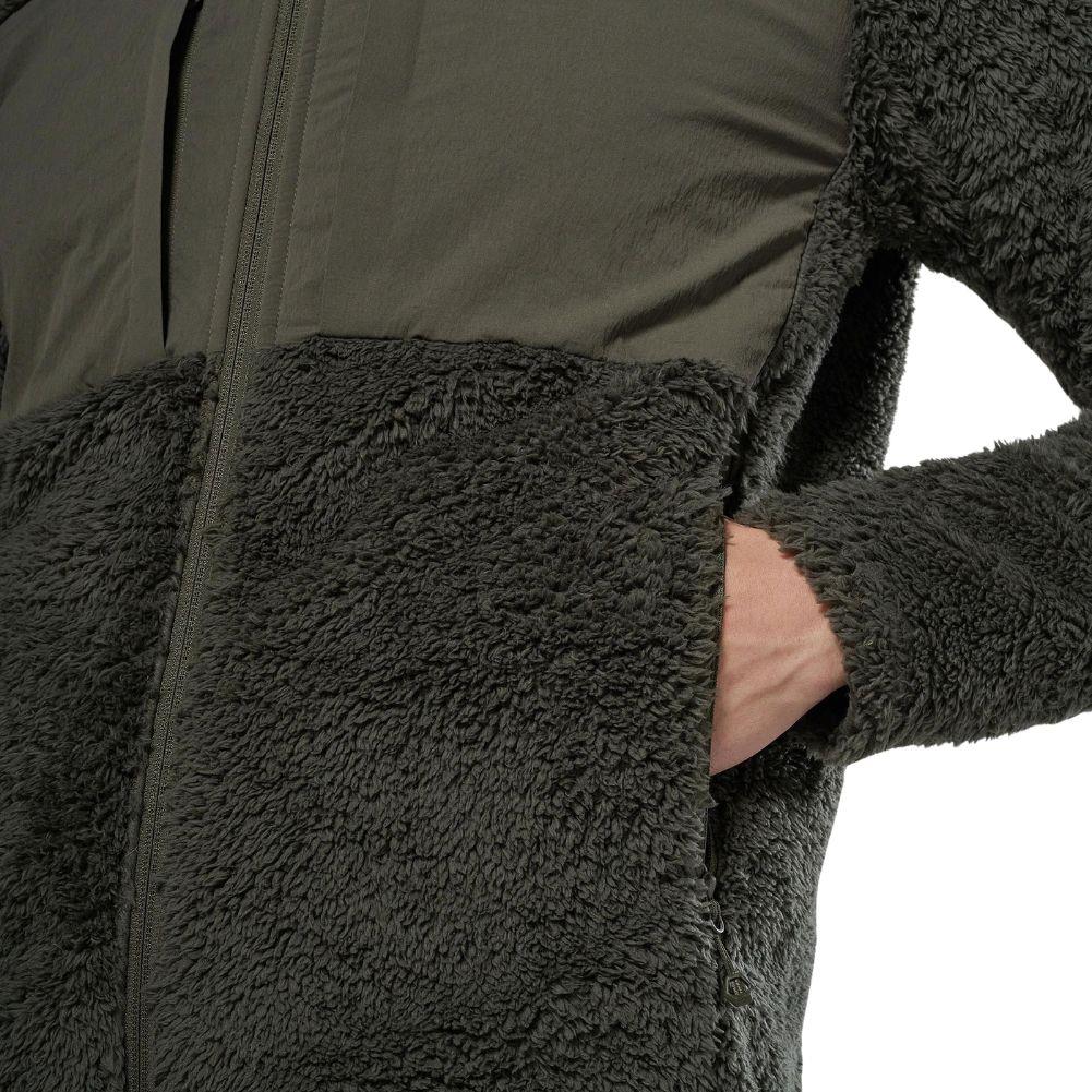 Montane Men's Caldus XT 2.0 Hooded Fleece Jacket (Moss Green) Pocket