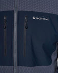 Montane Men's Dura XT Hooded Fleece Jacket (Dark Sky) Close