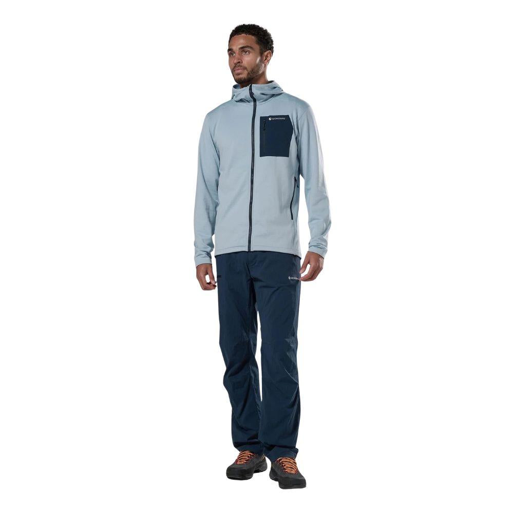 Montane Men's Protium CP Hooded Fleece Jacket (Frost Blue)