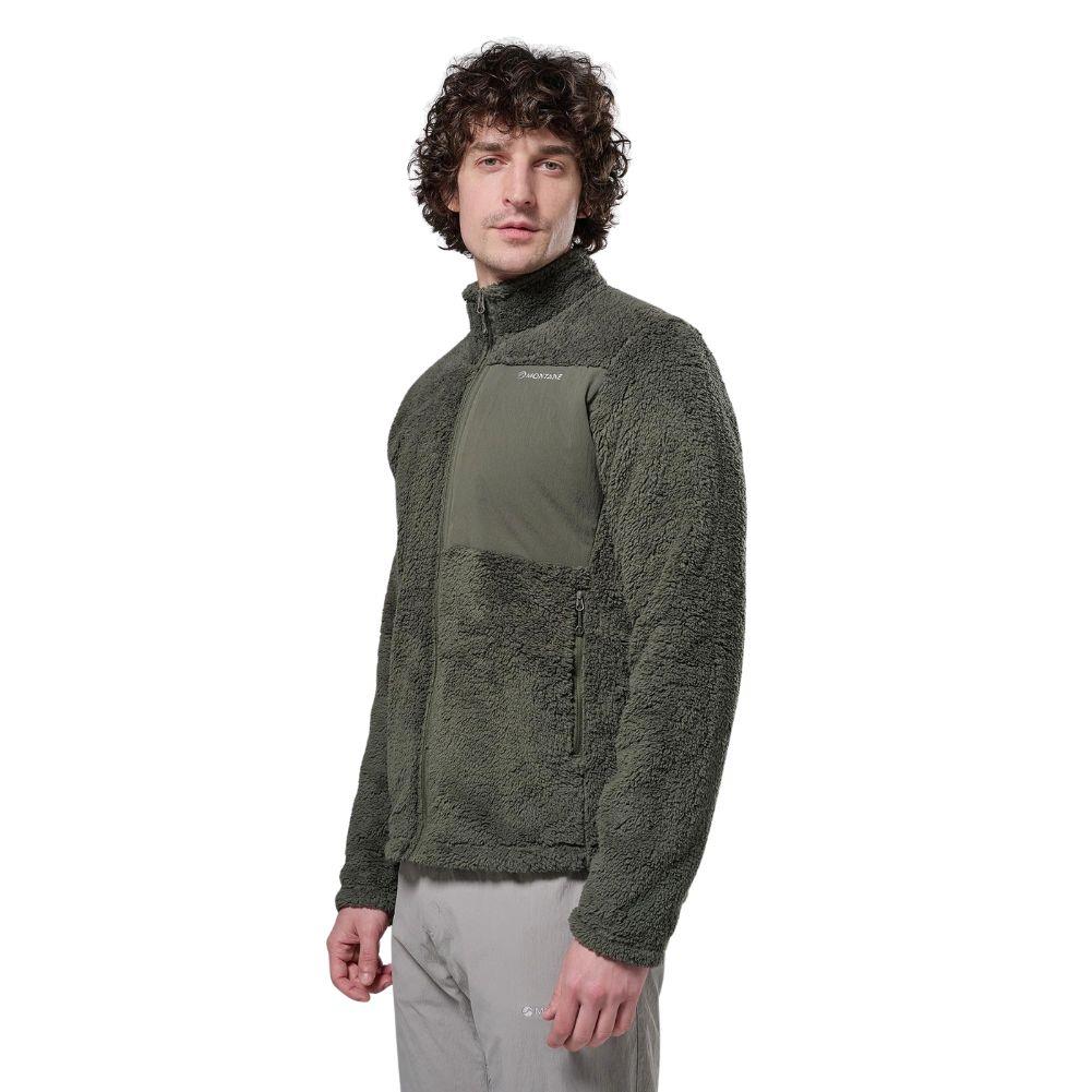 Montane Men's Caldus XT 2.0 Fleece Jacket (Moss) Side