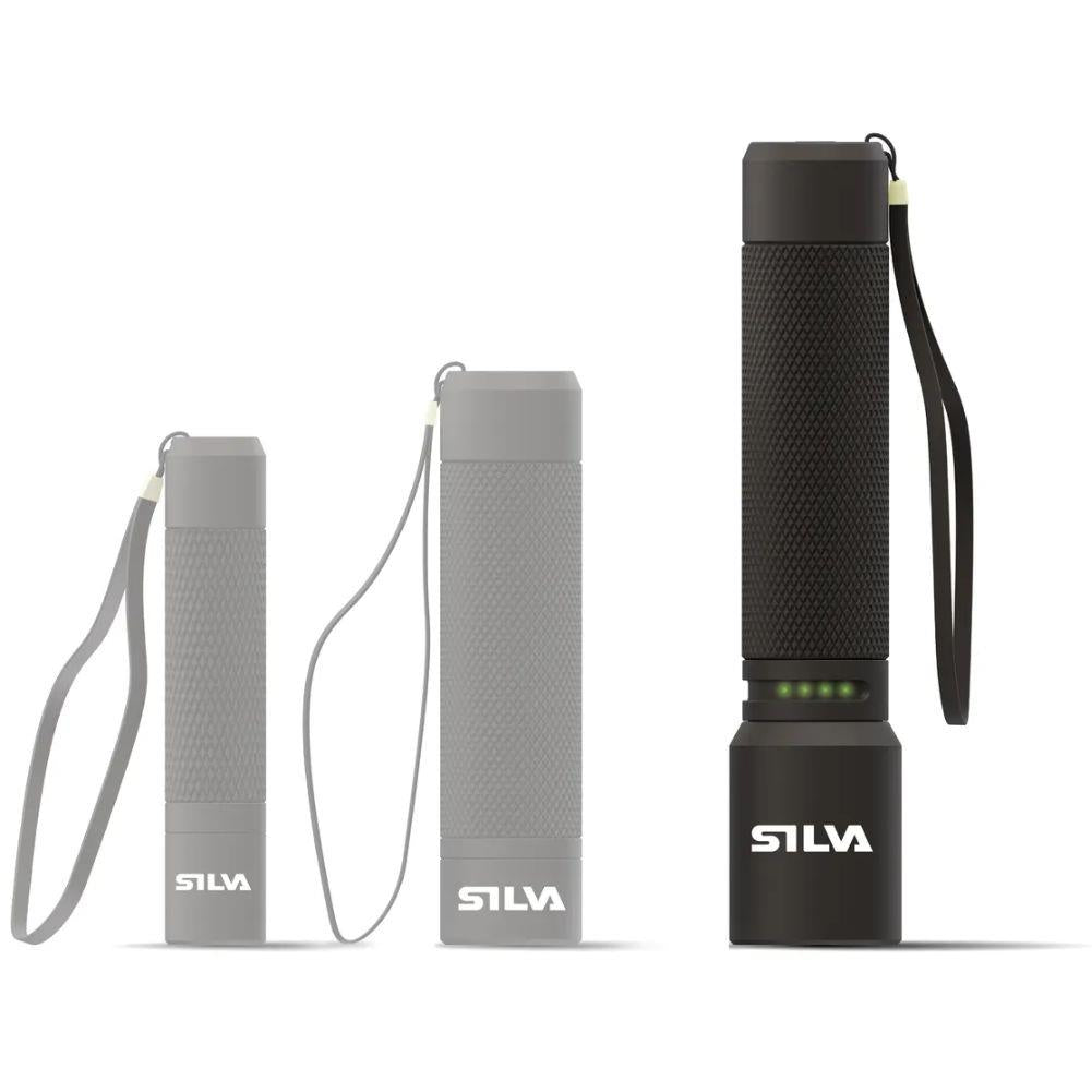 Silva Zoom 1000 Waterproof Torch size