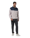 Montane Men's Roco Fleece Pull On (Oyster) Back