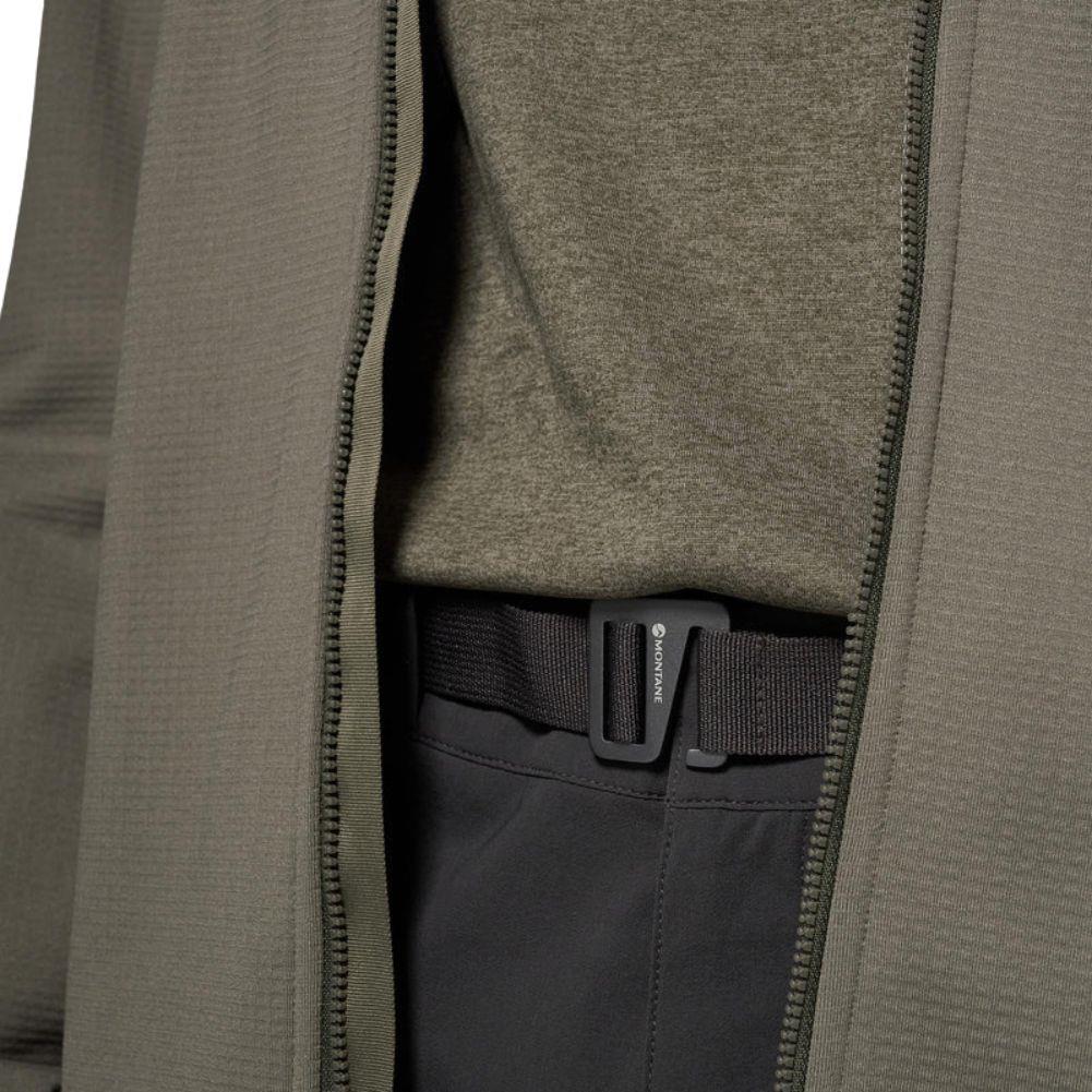 Montane Men's Tenacity Softshell Pants (Midnight Grey) Belt