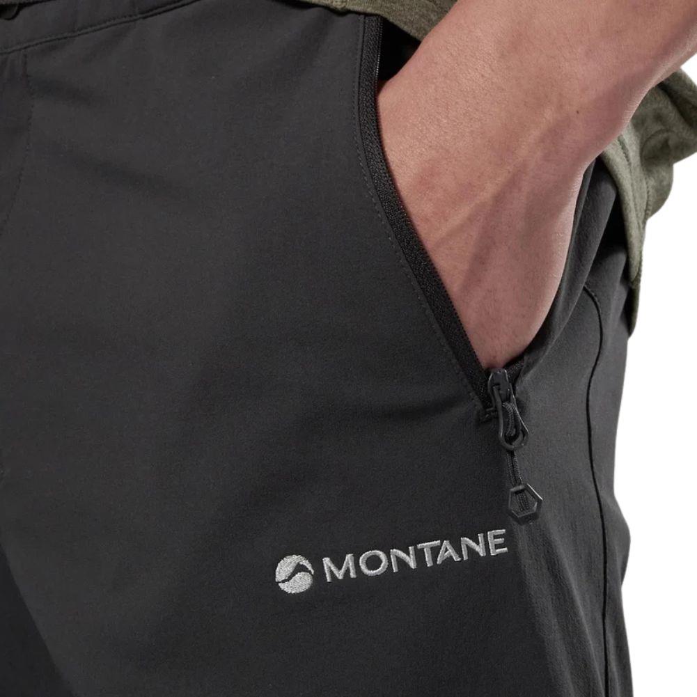 Montane Men's Tenacity Softshell Pants (Midnight Grey) Pocket