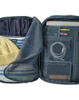 Patagonia Black Hole Micro MLC 22L Backpack (Sastrugi: Summit Blue) open