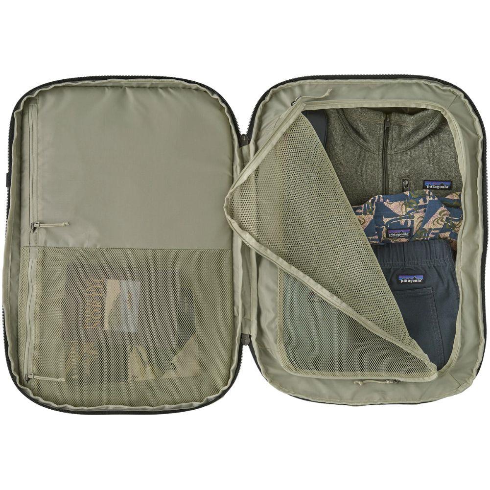 Patagonia Black Hole MLC 45L Backpack (Weathered Stone) open