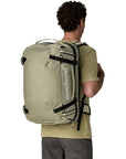 Patagonia Black Hole MLC 45L Backpack (Weathered Stone) walking that way
