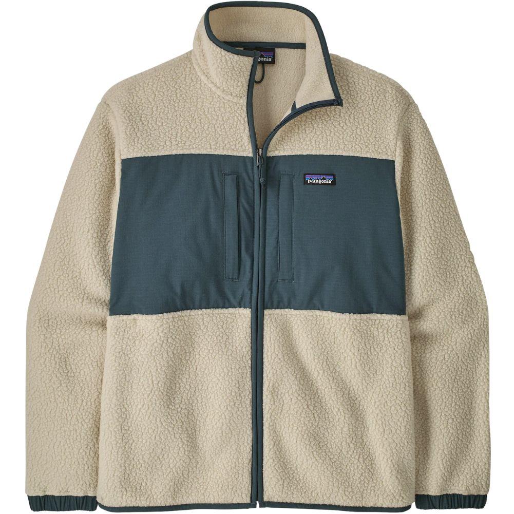 Patagonia Men's Retro Pile Fleece Patch Jacket (Pelican)
