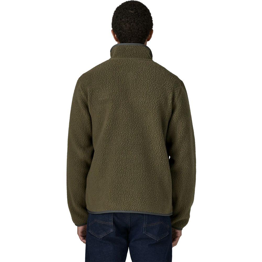 Patagonia Men's Retro Pile Fleece Jacket (Basin Green) back