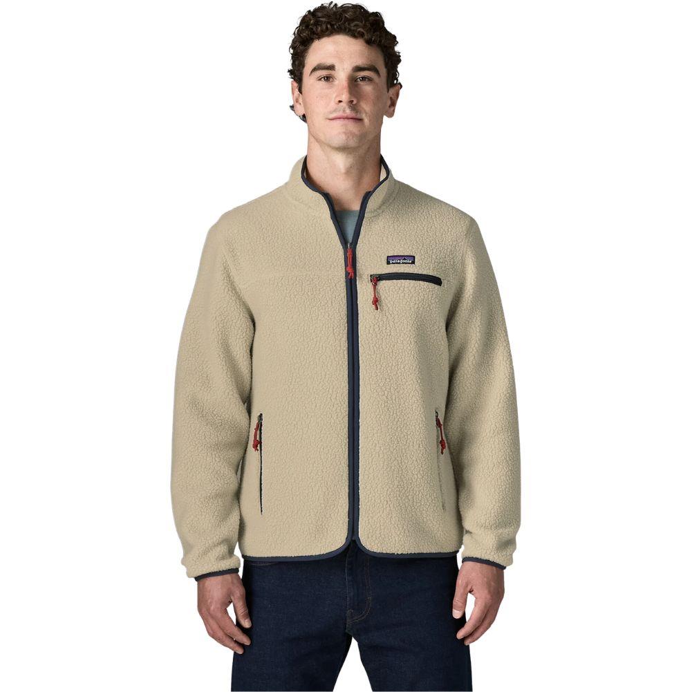 Patagonia Men's Retro Pile Fleece Jacket (Pelican) front