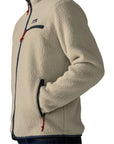 Patagonia Men's Retro Pile Fleece Jacket (Pelican) hand