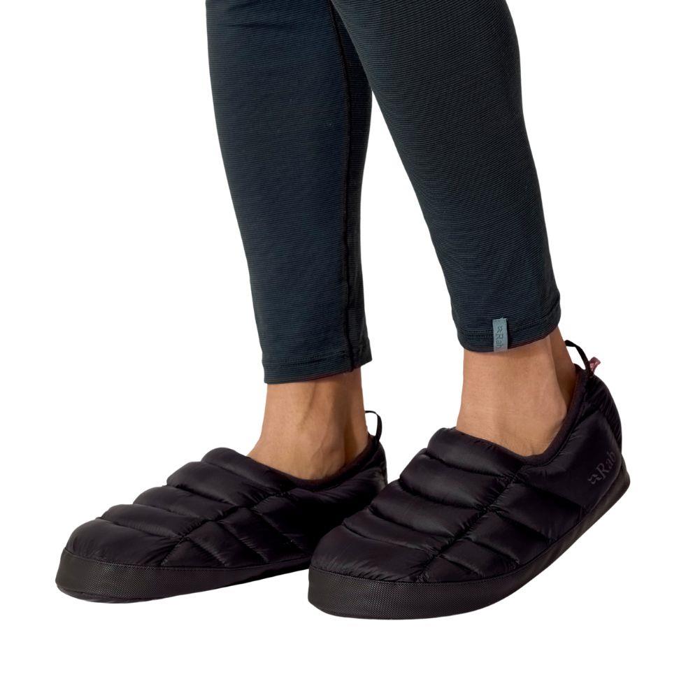 Rab Cirrus Hut Slippers (Black) - 2026 On Person