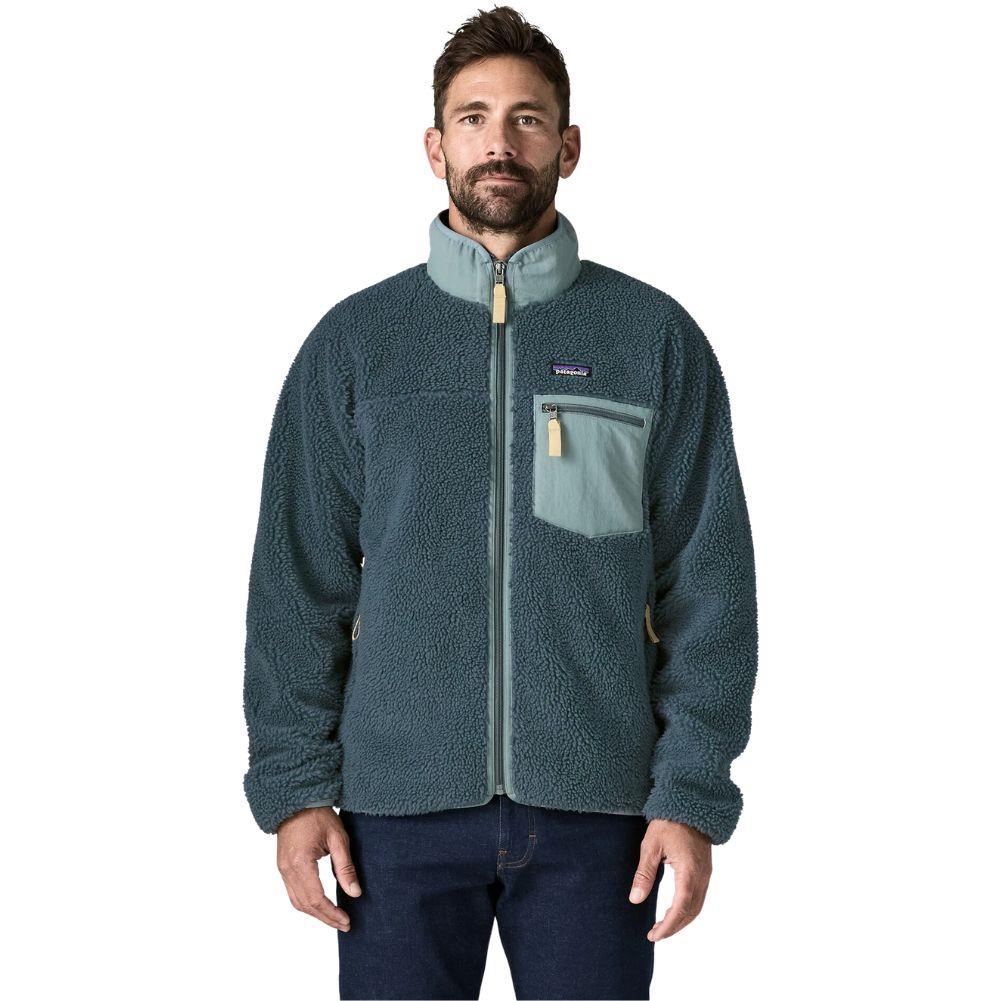 Patagonia Men's Classic Retro-X Fleece Jacket (Summit Blue) front