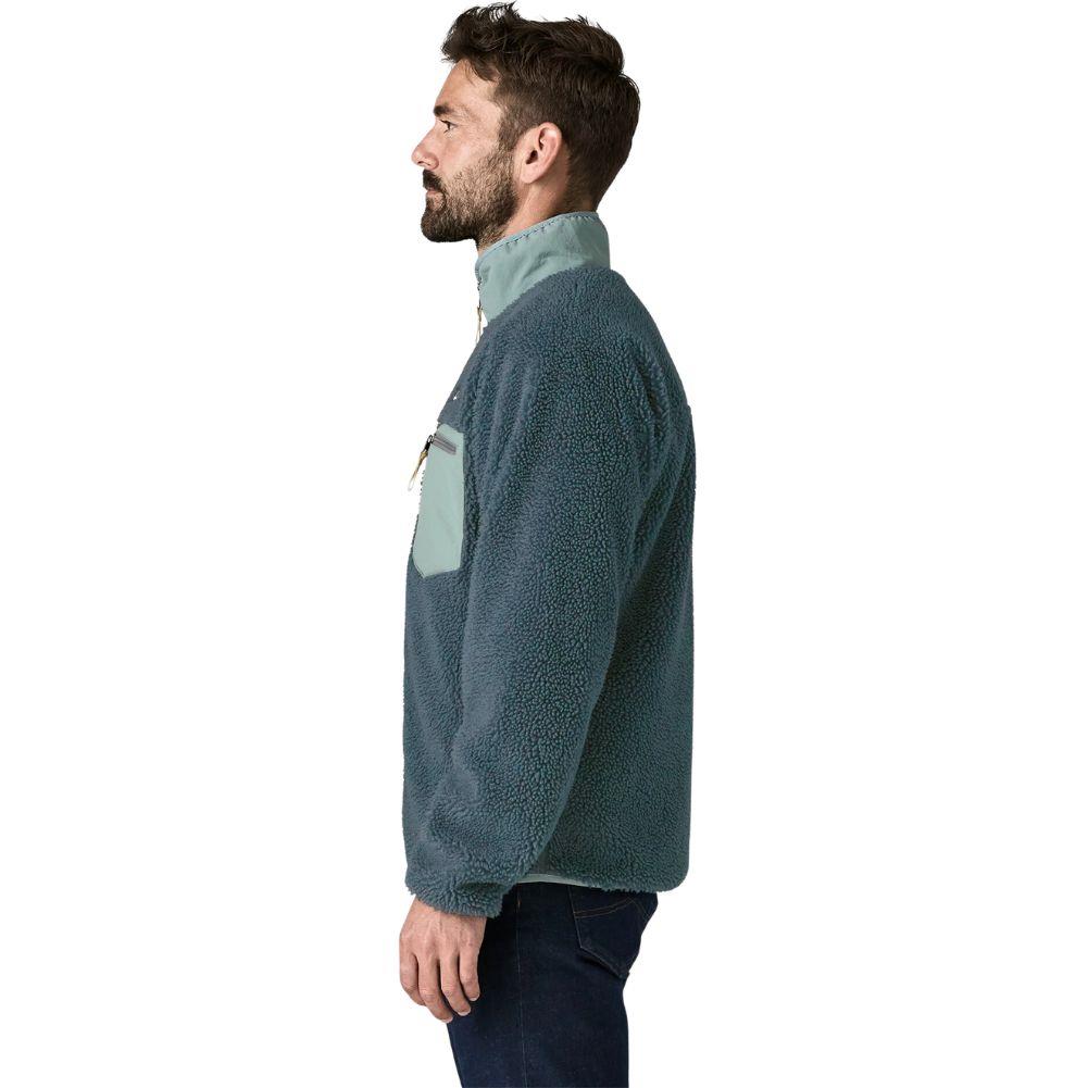Patagonia Men's Classic Retro-X Fleece Jacket (Summit Blue) side