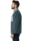 Patagonia Men's Classic Retro-X Fleece Jacket (Summit Blue) side