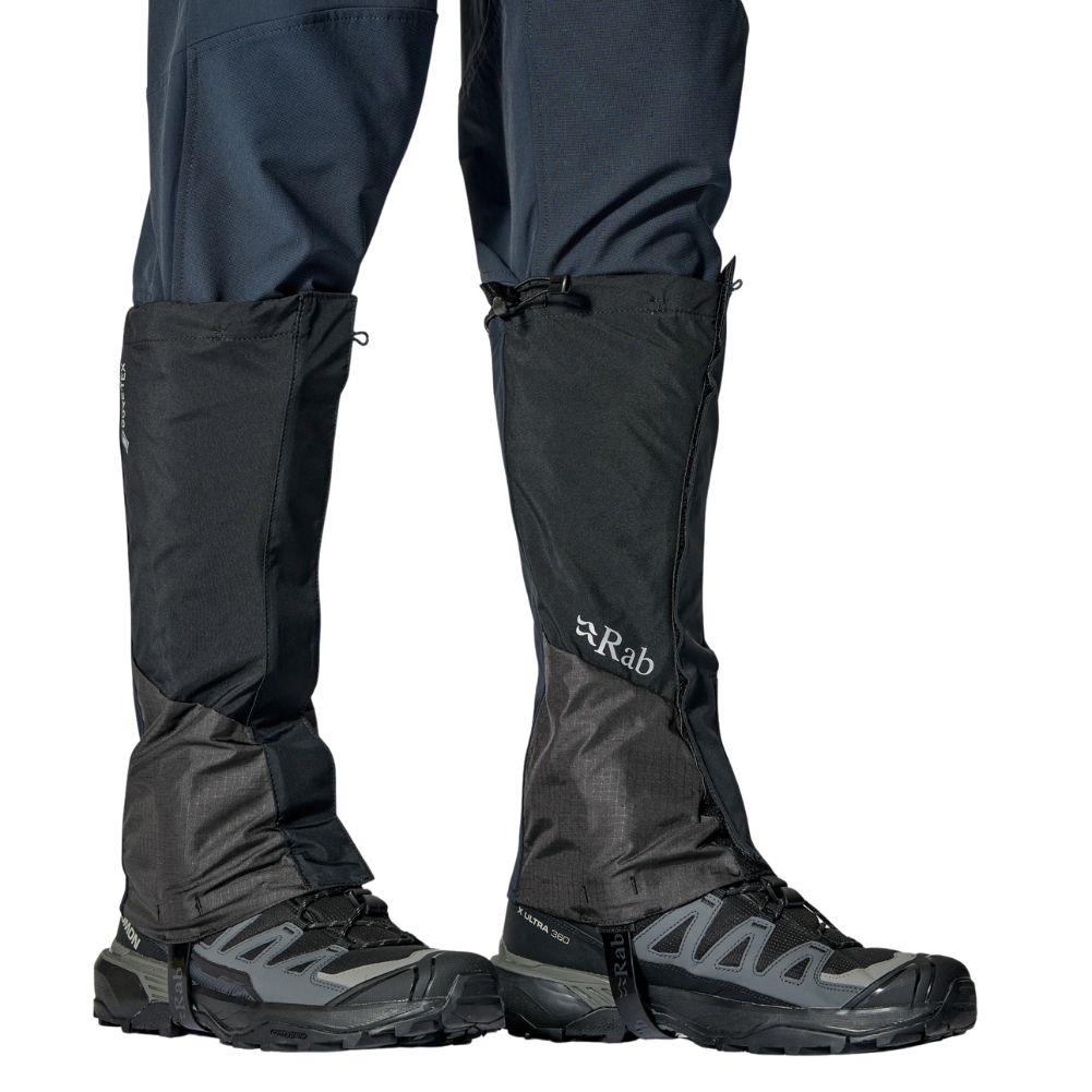 Rab Latok GTX Gaiters (Black) Side Front