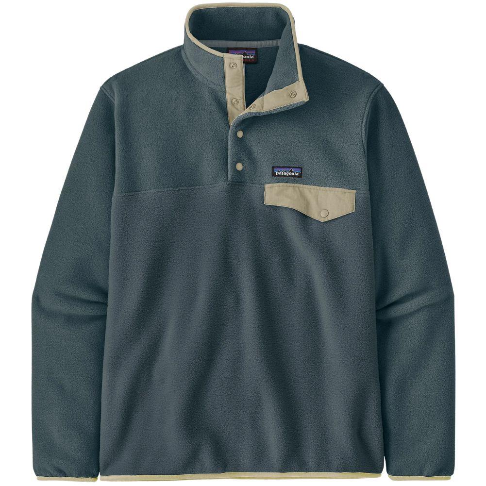 Patagonia Men's Lightweight Synchilla Snap-T Fleece Pullover (Summit Blue)