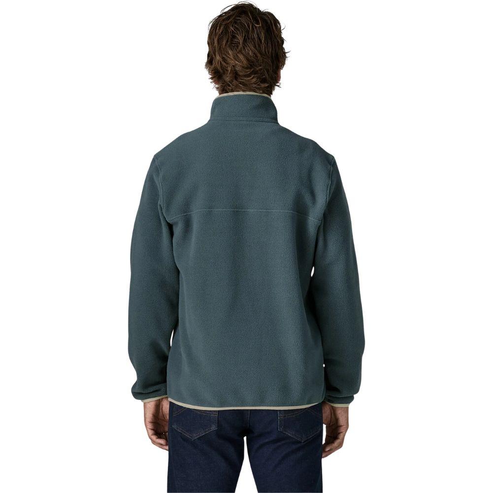 Patagonia Men's Lightweight Synchilla Snap-T Fleece Pullover (Summit Blue) back