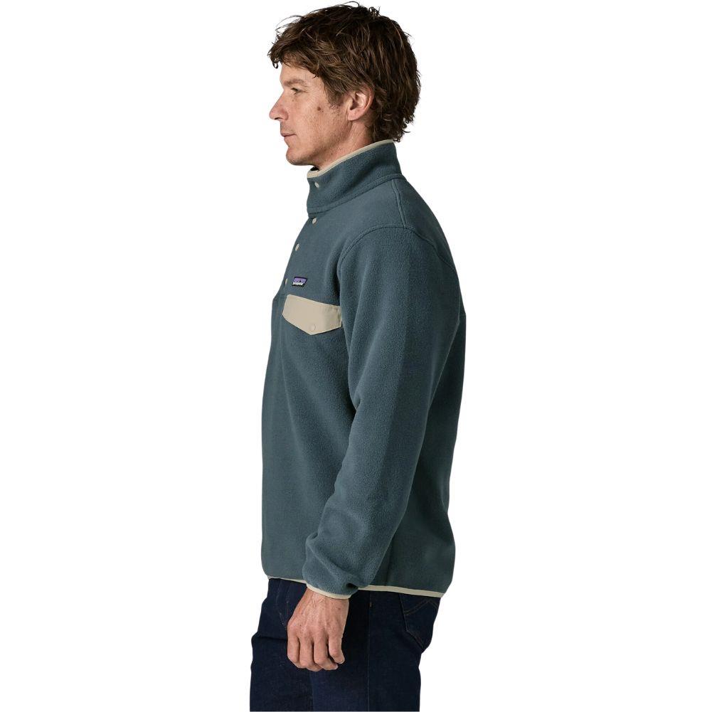 Patagonia Men's Lightweight Synchilla Snap-T Fleece Pullover (Summit Blue) side