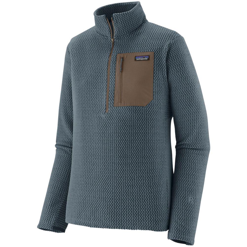 Patagonia Men's R1 Air Fleece Zip-Neck (Summit Blue)