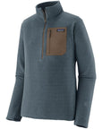 Patagonia Men's R1 Air Fleece Zip-Neck (Summit Blue)