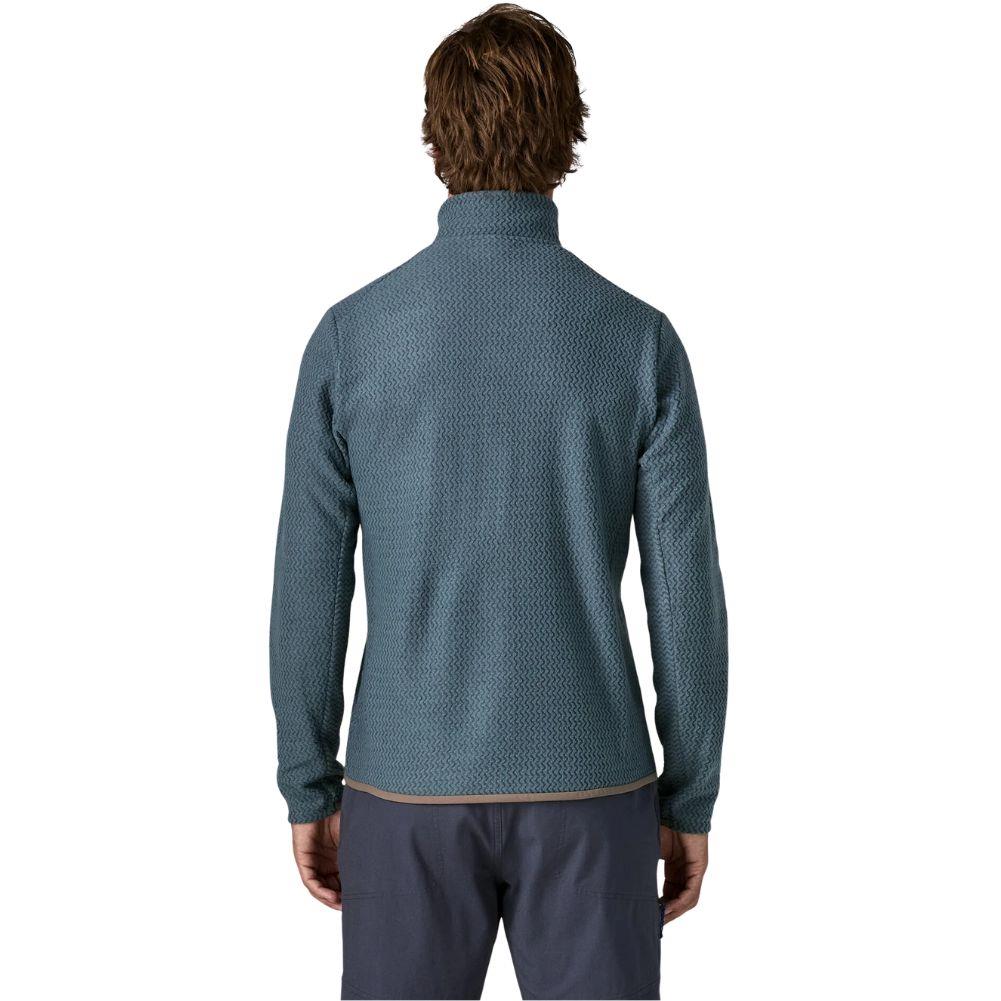 Patagonia Men's R1 Air Fleece Zip-Neck (Summit Blue) back