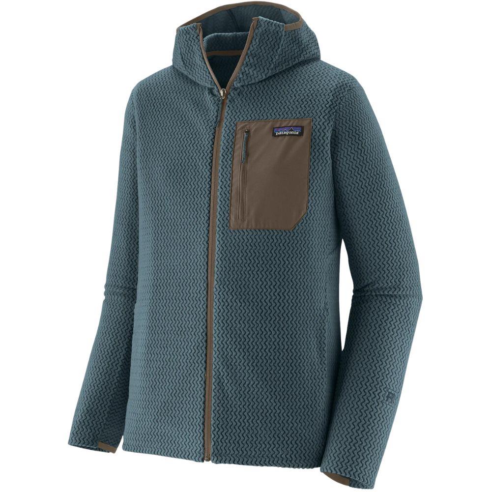 Patagonia Men's R1 Air Fleece Full-Zip Hoody (Summit Blue)