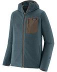 Patagonia Men's R1 Air Fleece Full-Zip Hoody (Summit Blue)